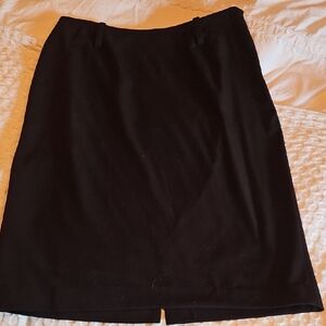 Anne Klein Classic Black Pencil Skirt